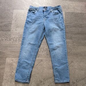 Curve Appeal Classic Blue Women's Skinny Jeans, Like New!